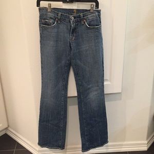 EUC 7 for All Mankind Bootcut Denim